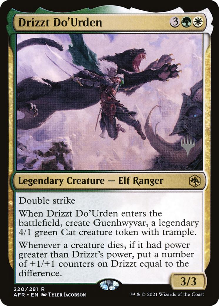 Drizzt Do'Urden (PPAFR-220) - Adventures in the Forgotten Realms Promos