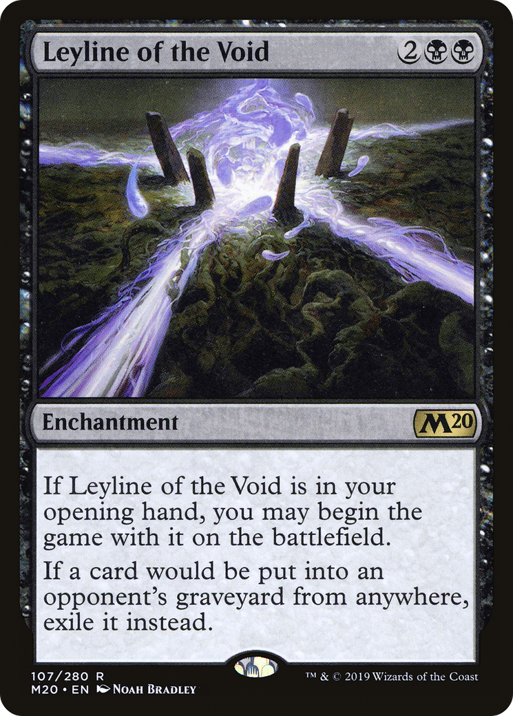 Leyline of the Void (M20-107) - Core Set 2020 Foil
