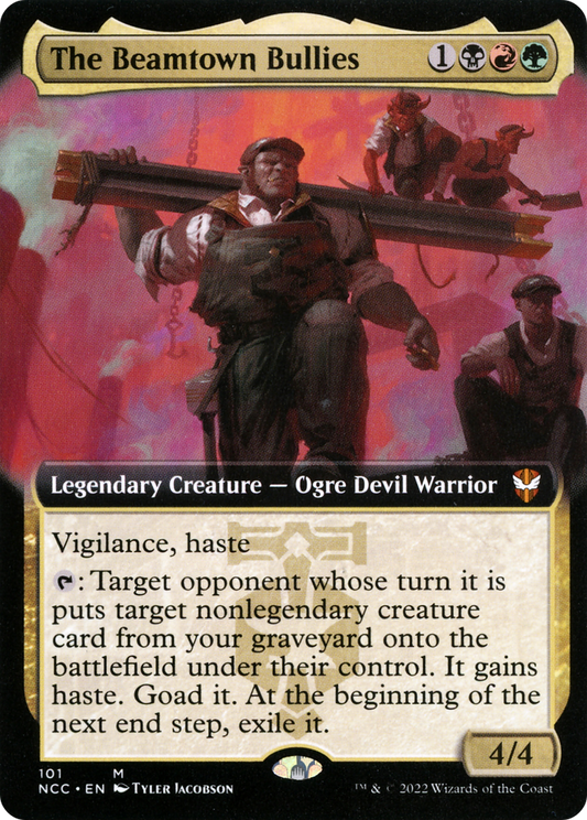 The Beamtown Bullies (NCC-101) - New Capenna Commander: (Extended Art) Foil
