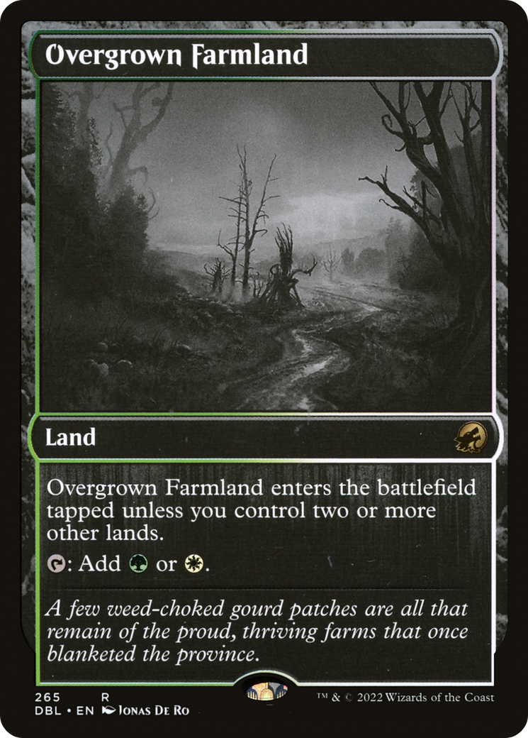Overgrown Farmland (DBL-265) - Innistrad: Double Feature