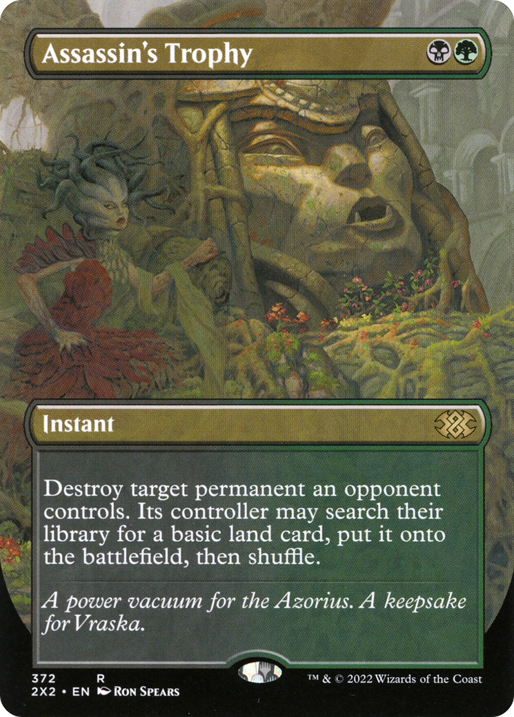 Assassin's Trophy (2X2-372) - Double Masters 2022 (Borderless) Foil