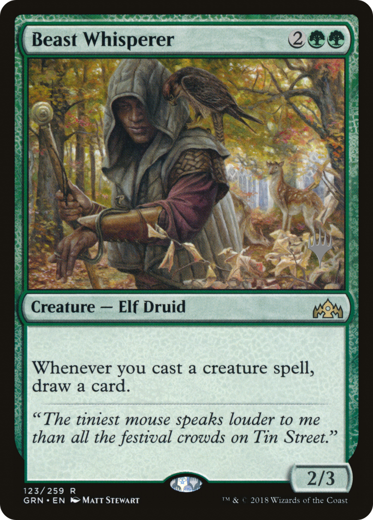 Beast Whisperer (PPELD-123) - Guilds of Ravnica Promos