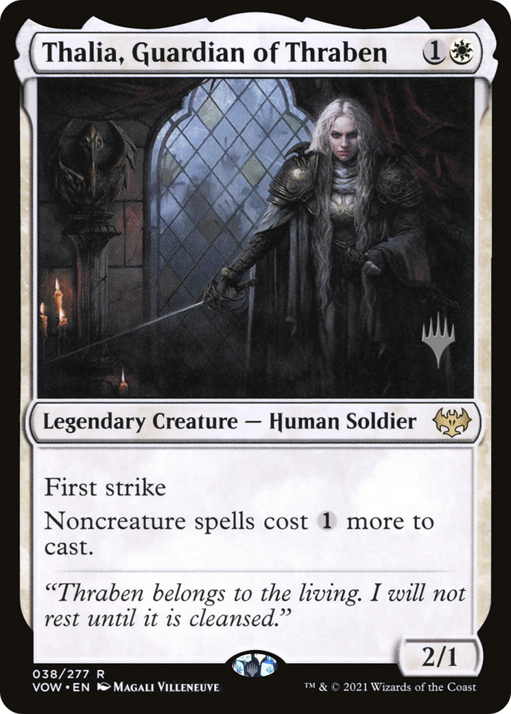 Thalia, Guardian of Thraben (PPDMU-38P) - Innistrad: Crimson Vow Promos Foil