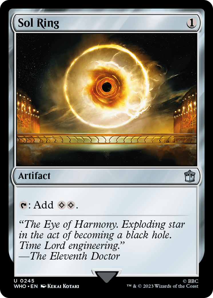 Sol Ring (WHO-245) - Doctor Who