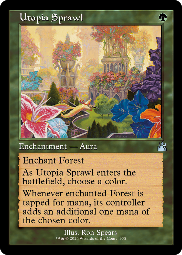 Utopia Sprawl (RVR-355) - Ravnica Remastered Foil