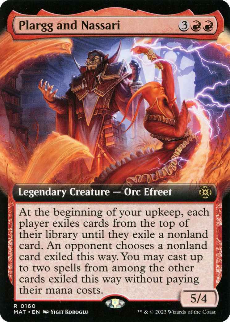 Plargg and Nassari (MAT-160) - March of the Machine: The Aftermath: (Extended Art) Foil