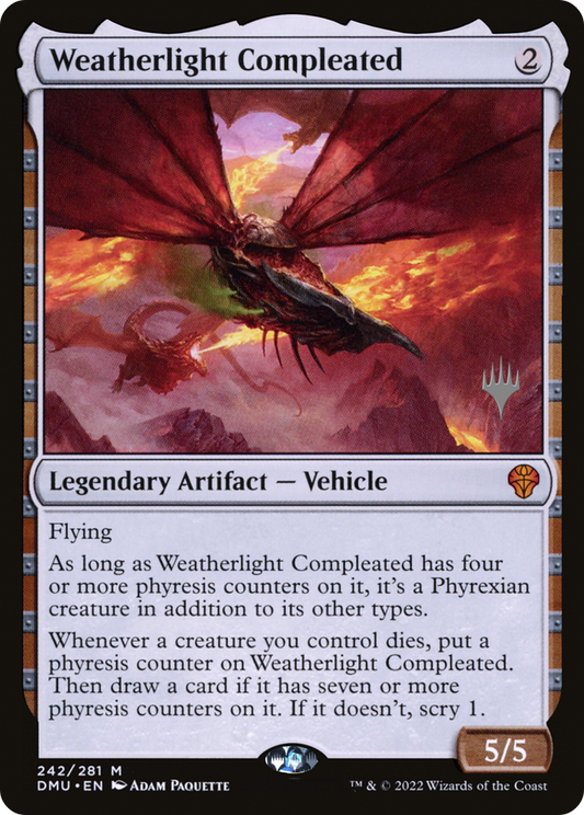 Weatherlight Compleated (PPDMU-242) - Dominaria United Promos Foil