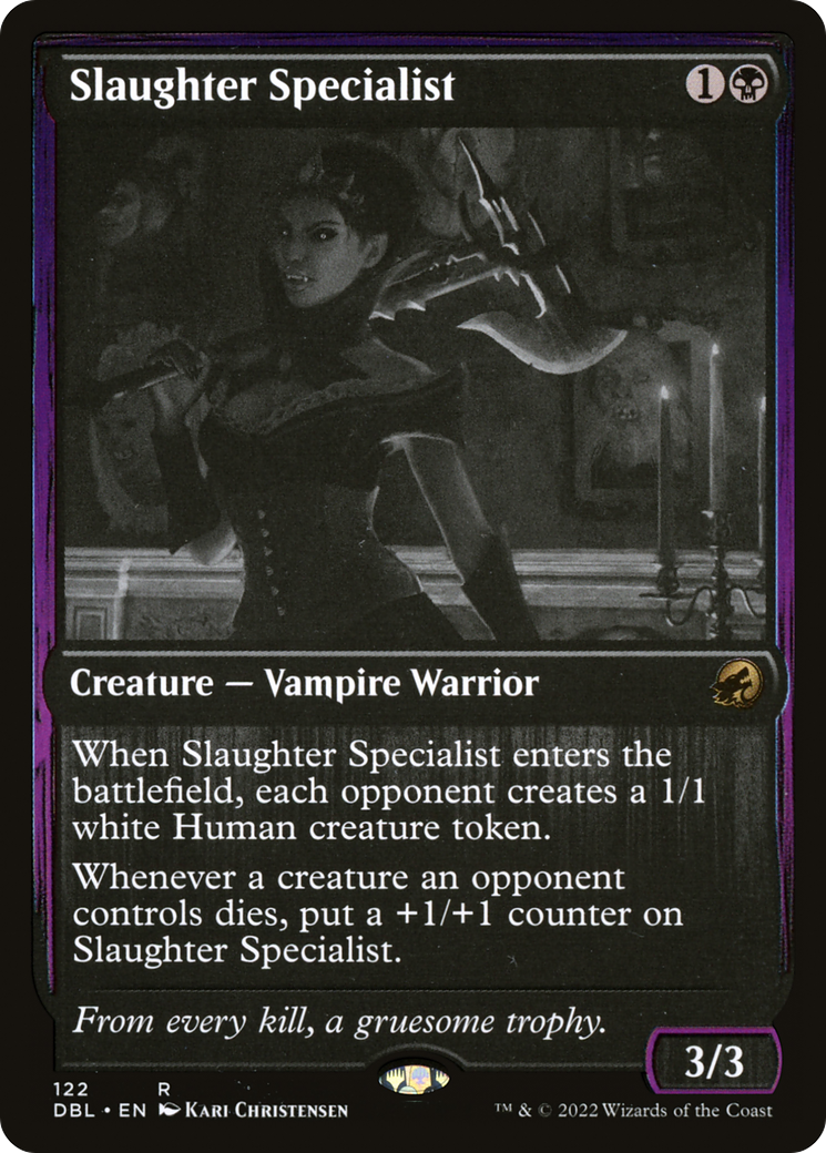 Slaughter Specialist (DBL-122) - Innistrad: Double Feature Foil