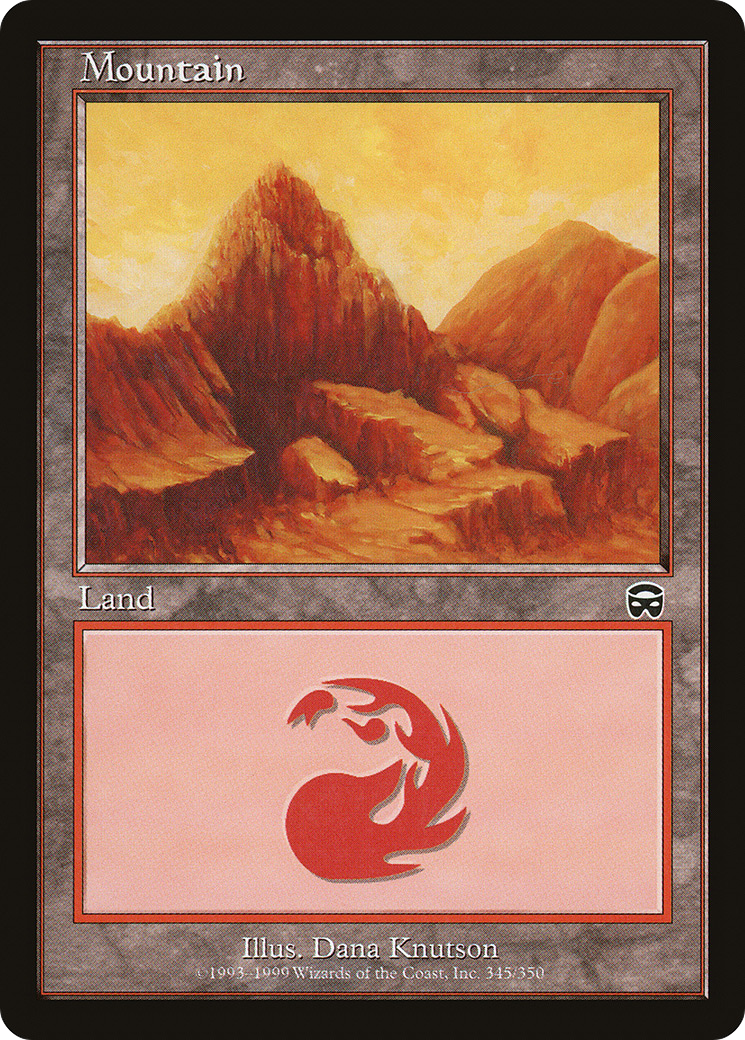 Mountain (MMQ-345) - Mercadian Masques Foil