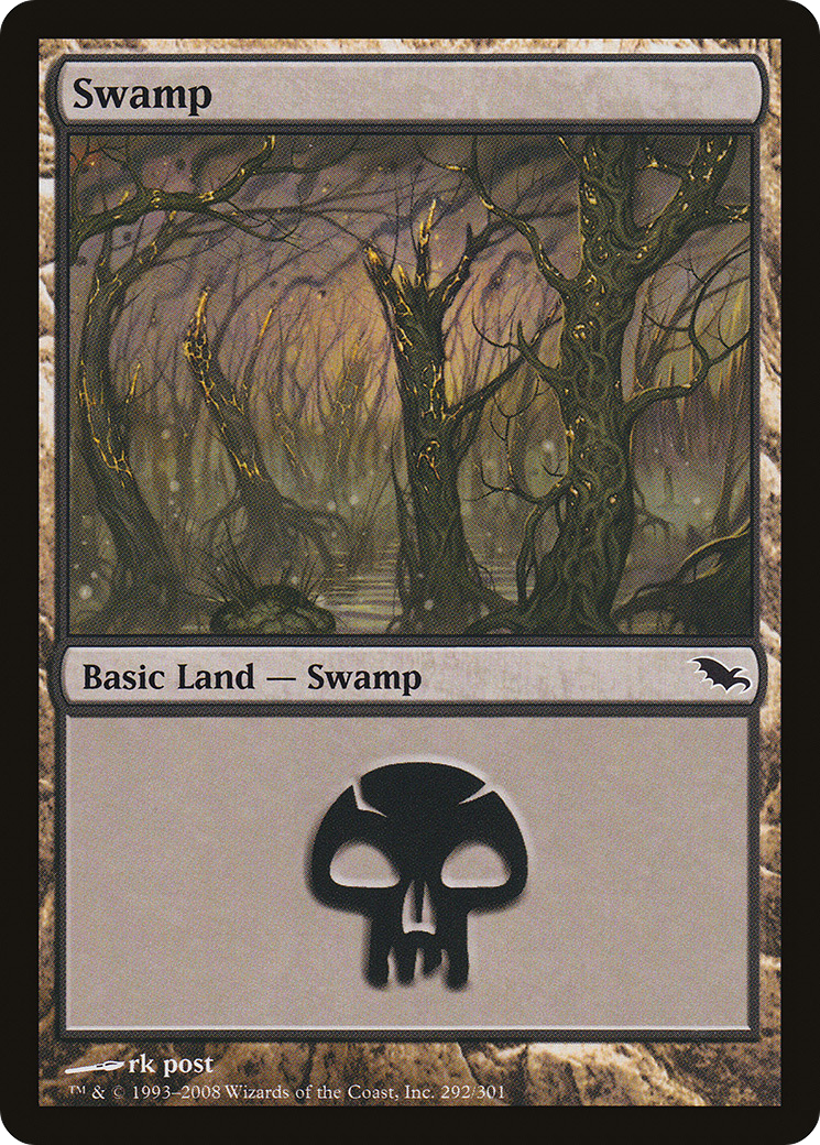Swamp (SHM-292) - Shadowmoor Foil