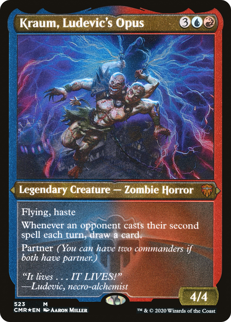 Kraum, Ludevic's Opus (CMR-523) - Commander Legends Foil
