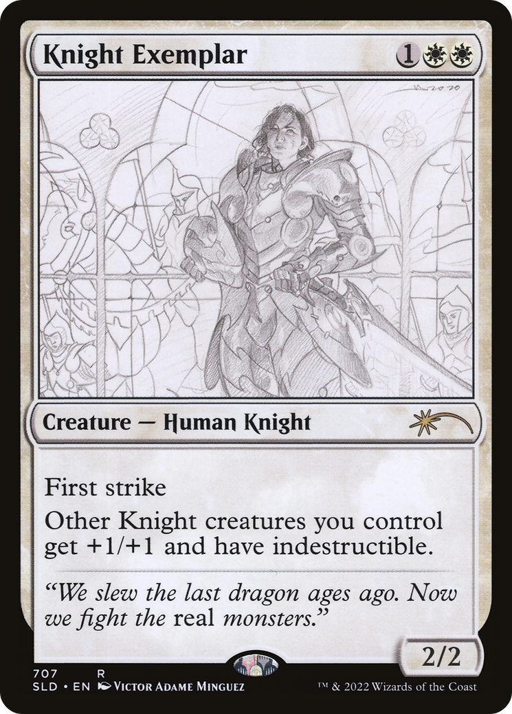 Knight Exemplar (SLD-707) - Secret Lair Drop Foil