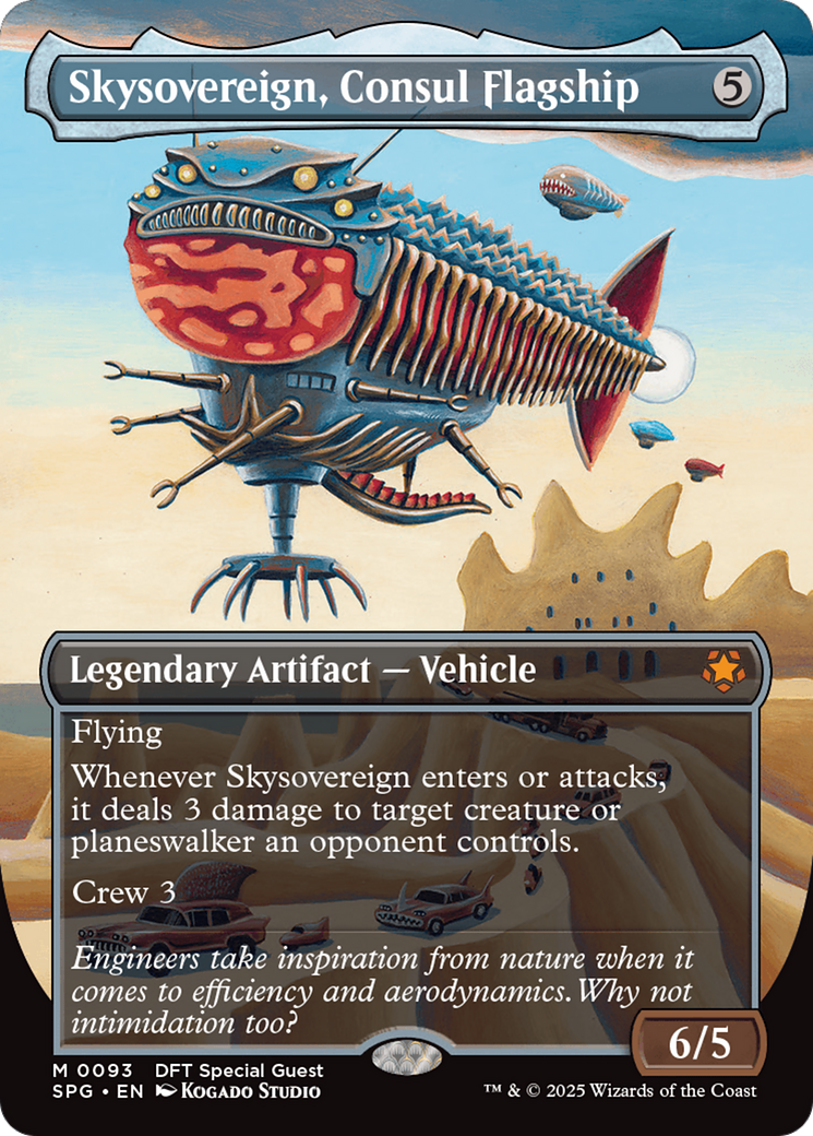 Skysovereign, Consul Flagship (SPG-093) - Special Guests (Borderless) Foil