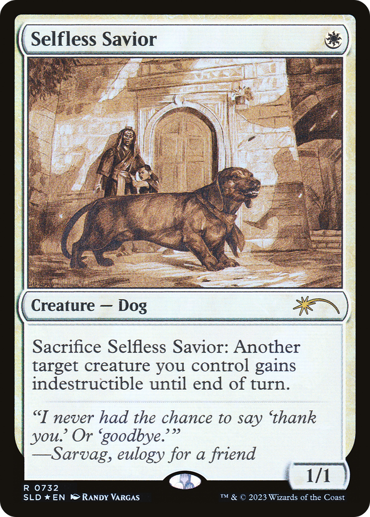 Selfless Savior (SLD-732) - Secret Lair Drop Foil