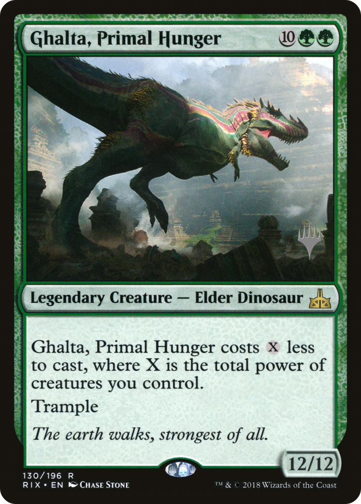Ghalta, Primal Hunger (PPM20-130) - Rivals of Ixalan Promos