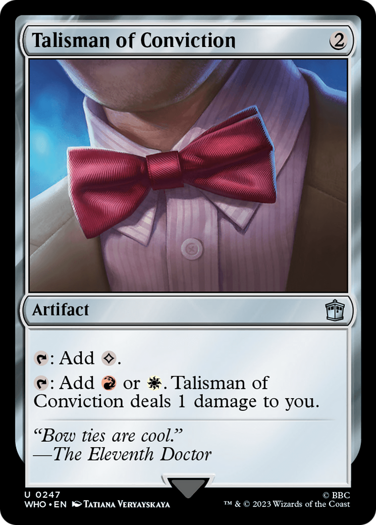Talisman of Conviction (WHO-247) - Doctor Who Foil