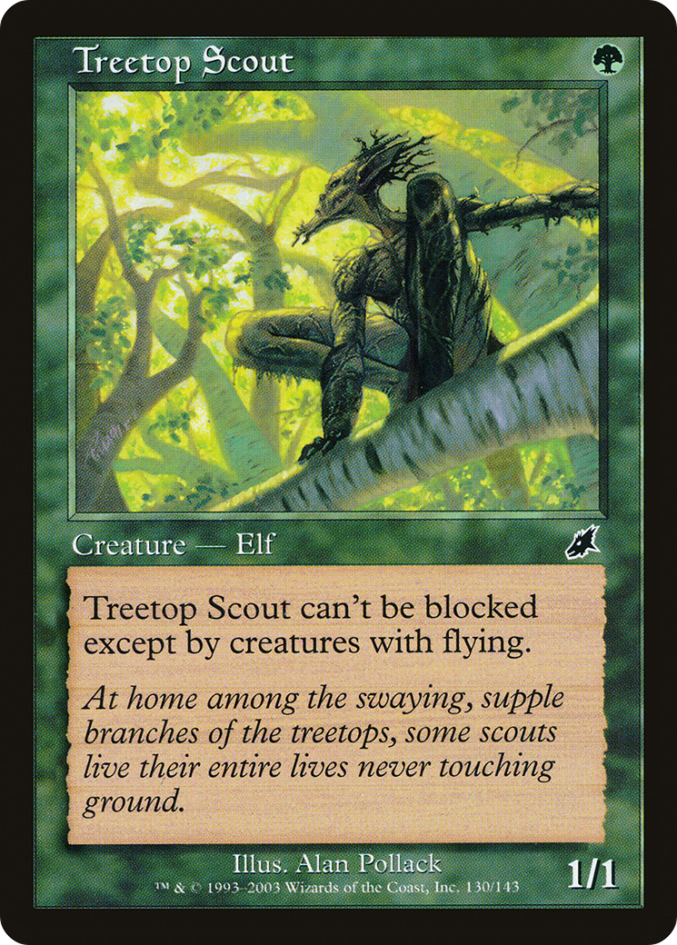 Treetop Scout (SCG-130) - Scourge Foil