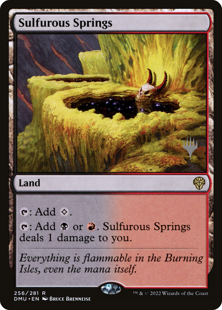 Sulfurous Springs (PPDMU-256) - Dominaria United Promos Foil