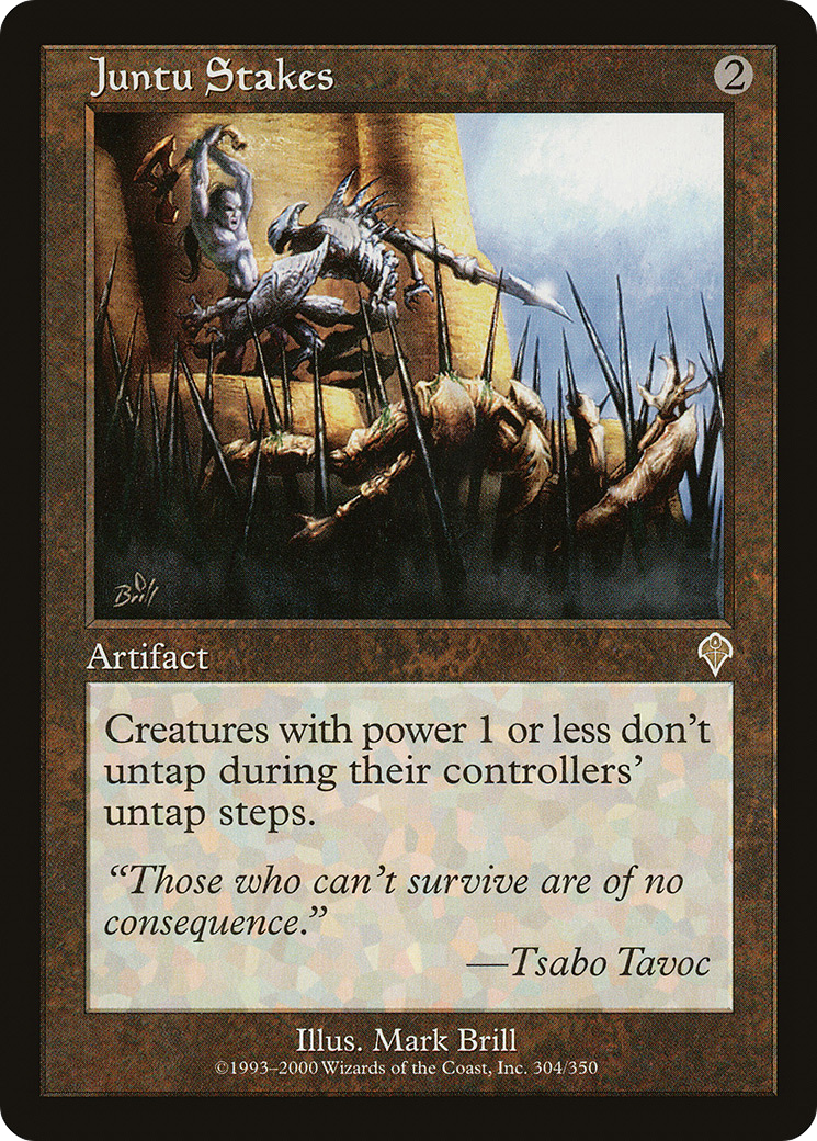 Juntu Stakes (INV-304) - Invasion Foil