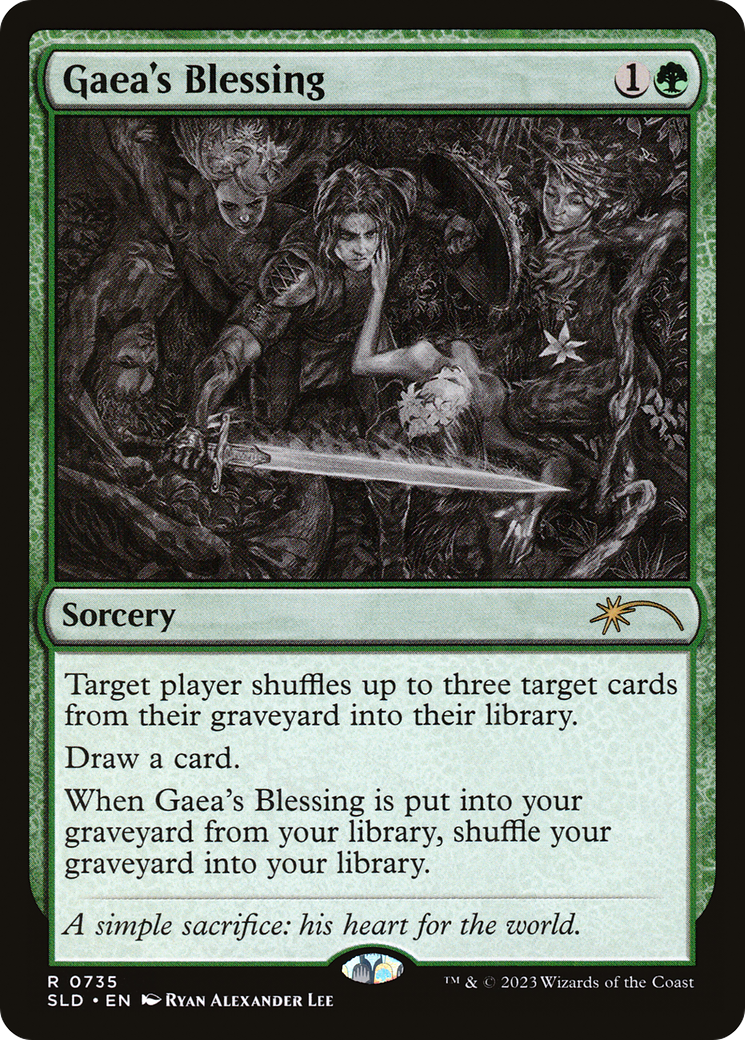 Gaea's Blessing (SLD-735) - Secret Lair Drop