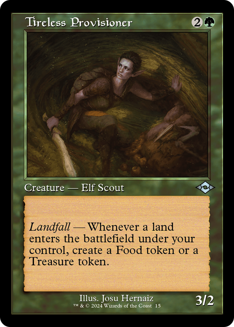 Tireless Provisioner (MH2-015) - Modern Horizons 2 Timeshifts Foil