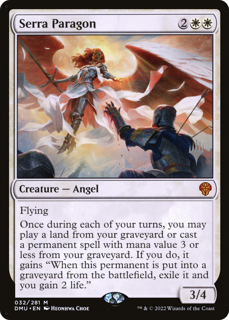Serra Paragon (PPDMU-032) - Dominaria United Promos