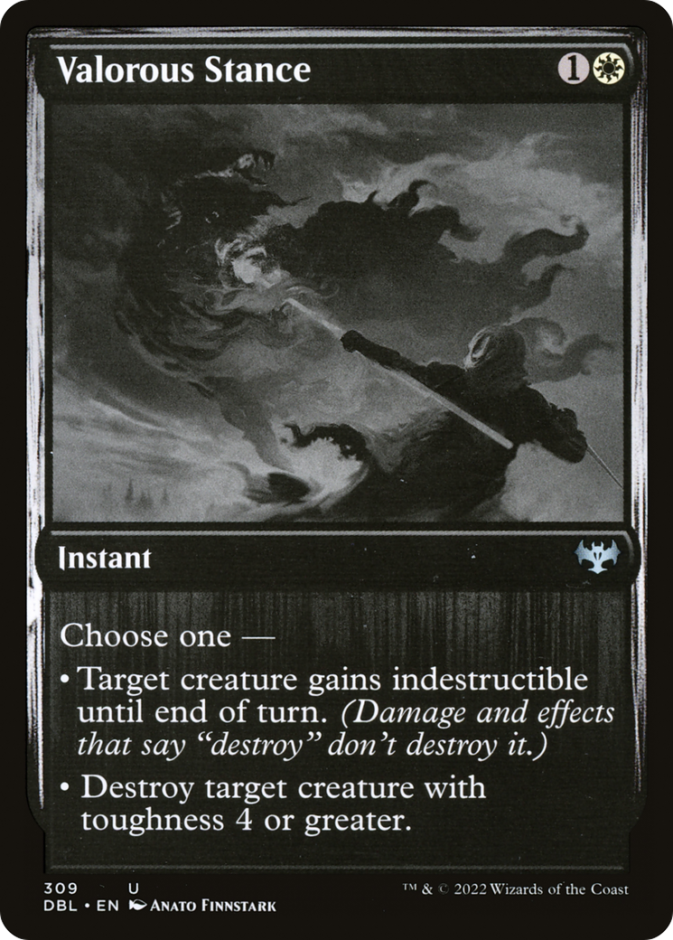 Valorous Stance (DBL-309) - Innistrad: Double Feature Foil