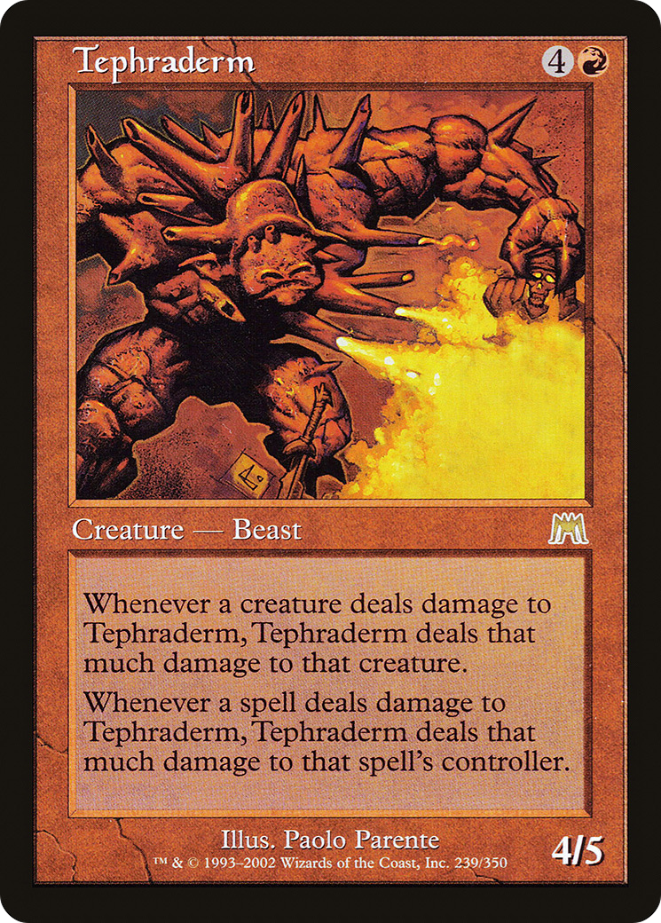 Tephraderm (ONS-239) - Onslaught Foil
