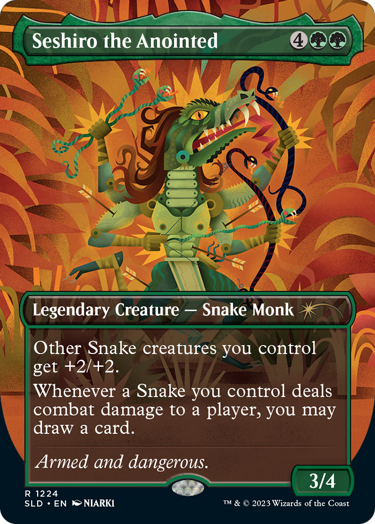 Seshiro the Anointed (SLD-1224) - Secret Lair Drop (Borderless)