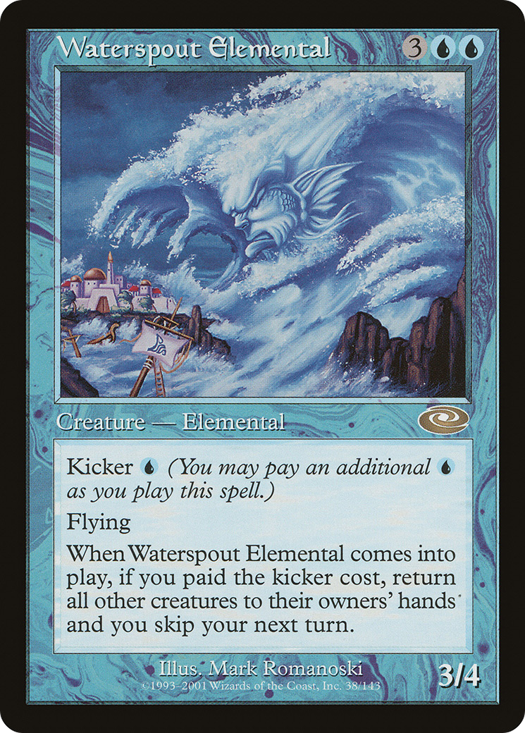 Waterspout Elemental (PLS-038) - Planeshift Foil