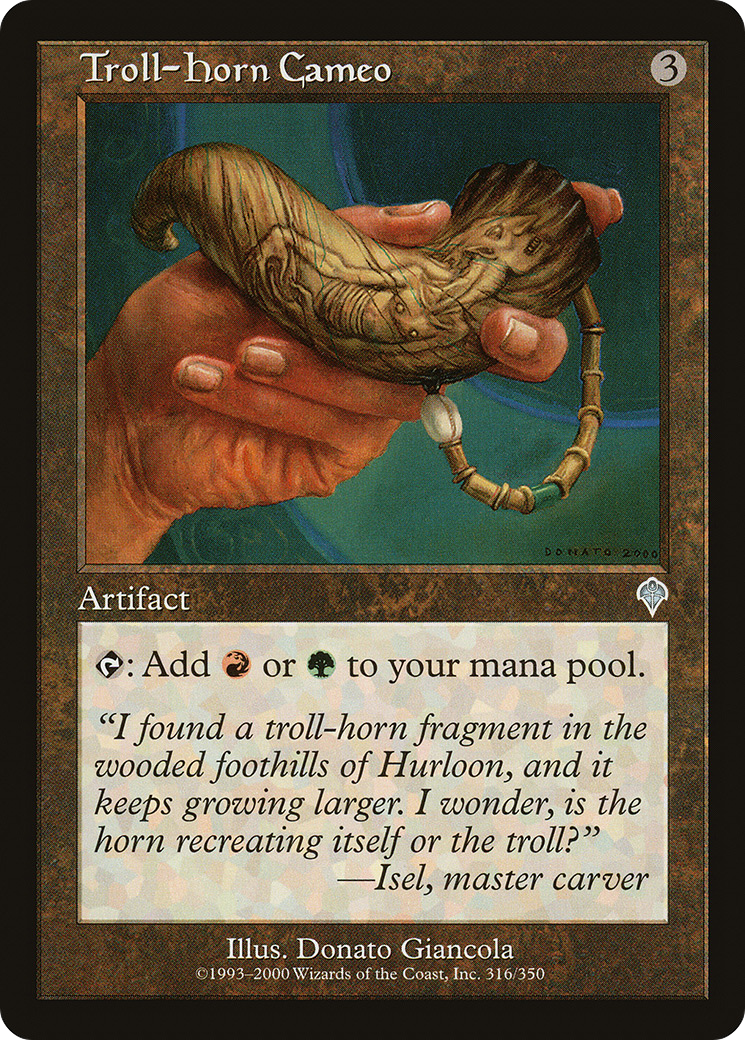 Troll-Horn Cameo (INV-316) - Invasion Foil
