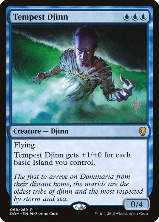 Tempest Djinn (PPM20-068) - Dominaria Promos Foil