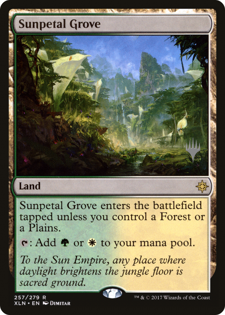 Sunpetal Grove (PPM20-257) - Ixalan Promos