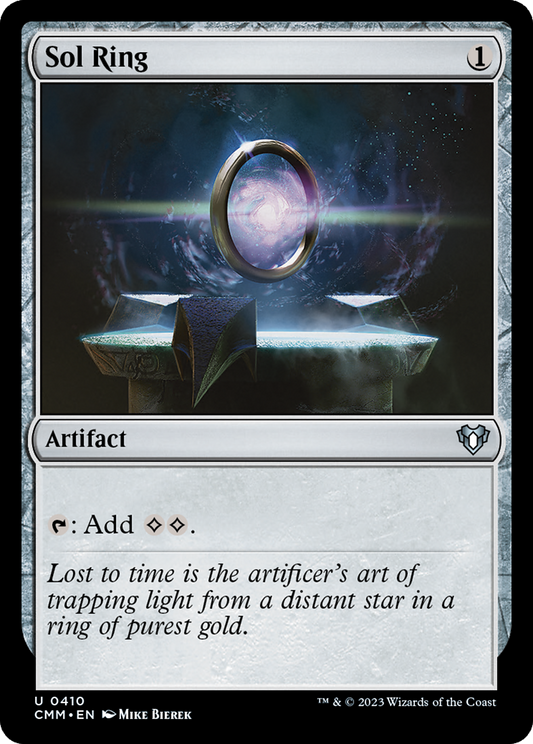Sol Ring (CMM-410) - Commander Masters Foil