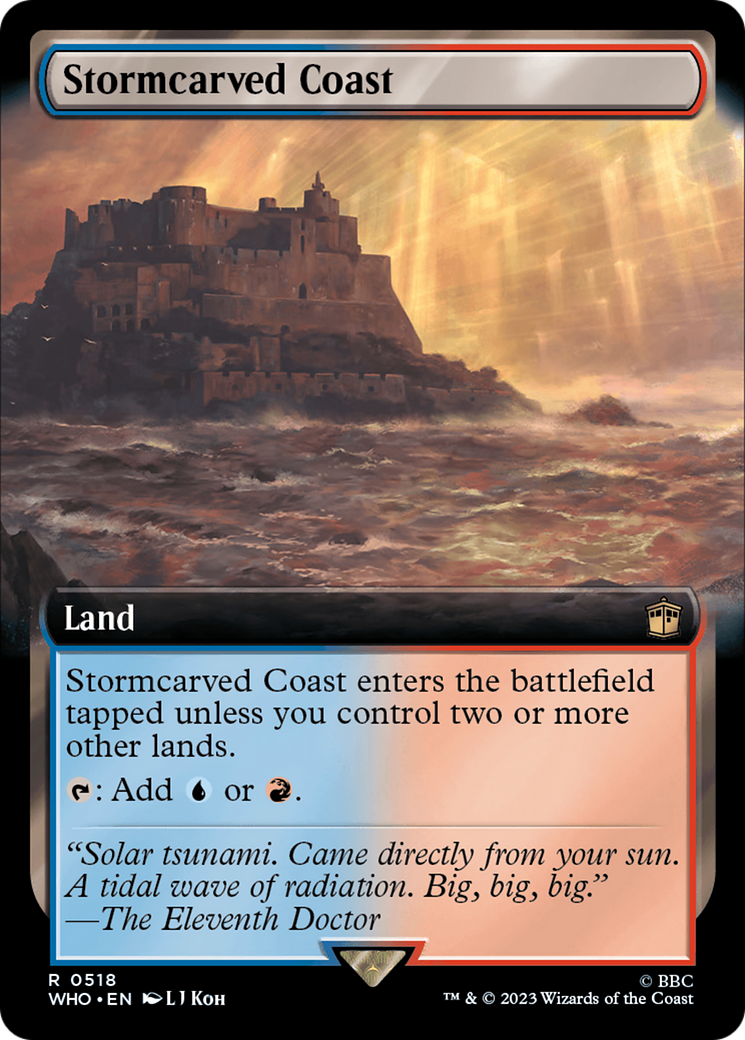 Stormcarved Coast (WHO-518) - Doctor Who: (Extended Art) Foil