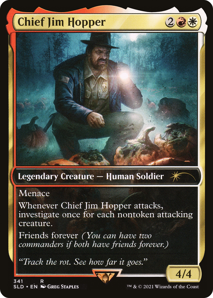 Sophina, Spearsage Deserter (SLD-341) - Secret Lair Drop / Chief Jim Hopper Foil