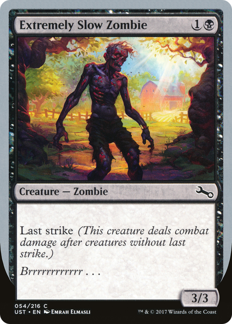 Extremely Slow Zombie (UST-054) - Unstable Foil