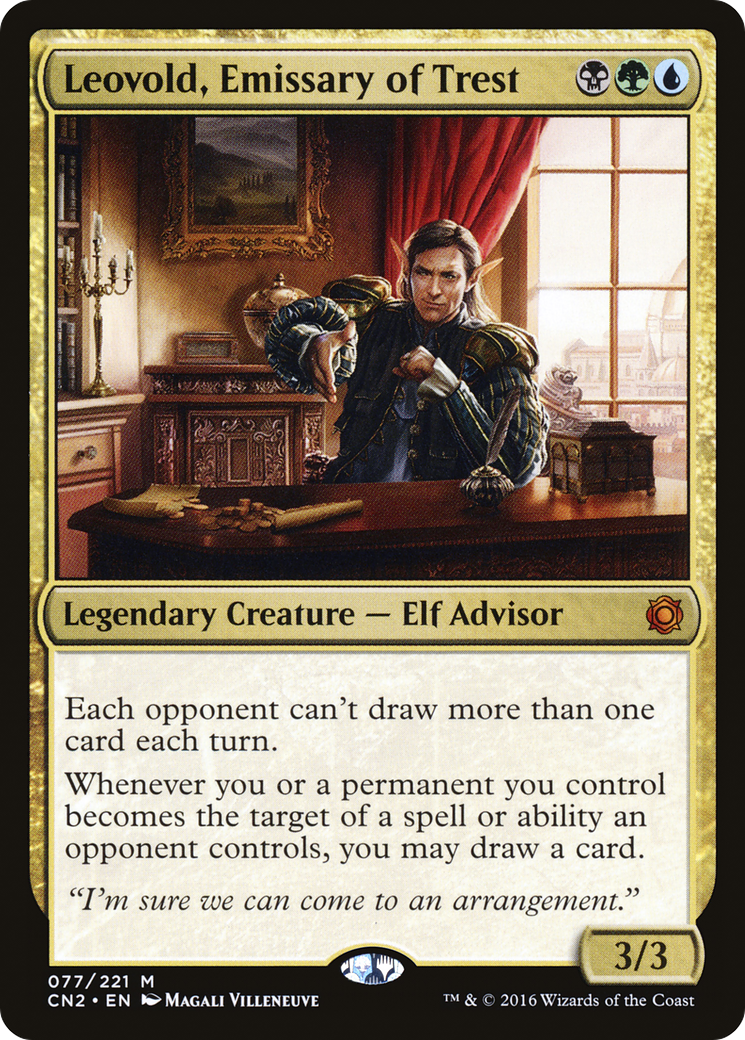 Leovold, Emissary of Trest (CN2-077) - Conspiracy: Take the Crown