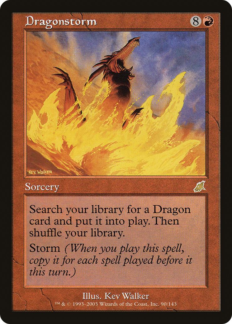 Dragonstorm (SCG-090) - Scourge Foil