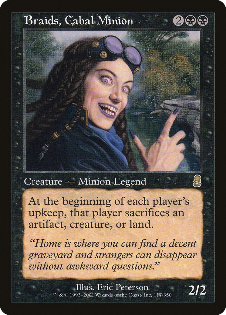 Braids, Cabal Minion (ODY-117) - Odyssey Foil