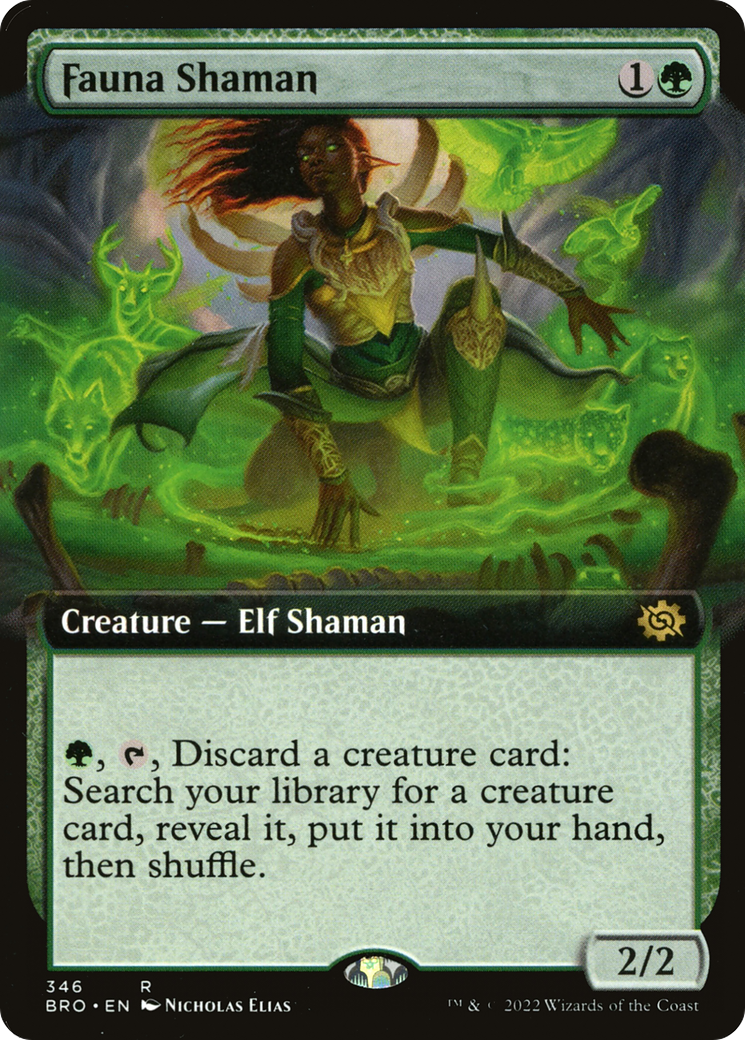 Fauna Shaman (BRO-346) - The Brothers' War: (Extended Art)