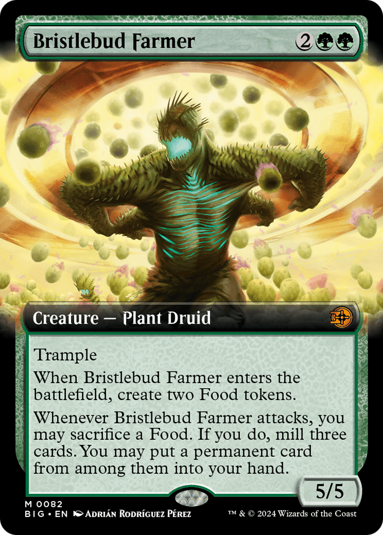 Bristlebud Farmer (BIG-082) - The Big Score: (Extended Art) Foil