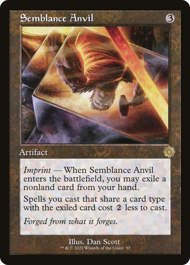 Semblance Anvil (BRR-052) - The Brothers' War Retro Artifacts Foil