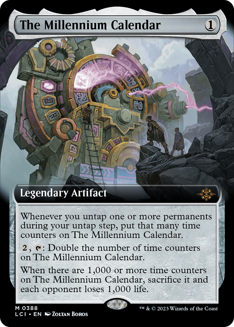 The Millennium Calendar (LCI-388) - The Lost Caverns of Ixalan: (Extended Art)