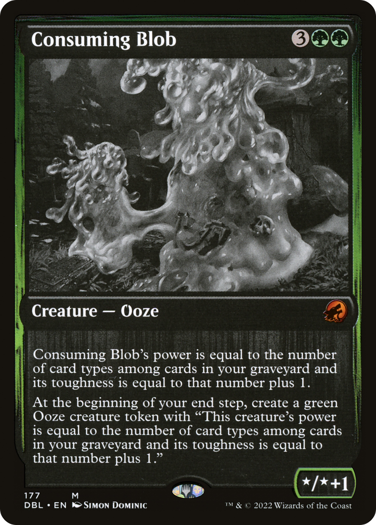 Consuming Blob (DBL-177) - Innistrad: Double Feature Foil