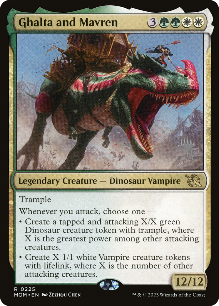 Ghalta and Mavren (PPMOM-225) - March of the Machine Promos