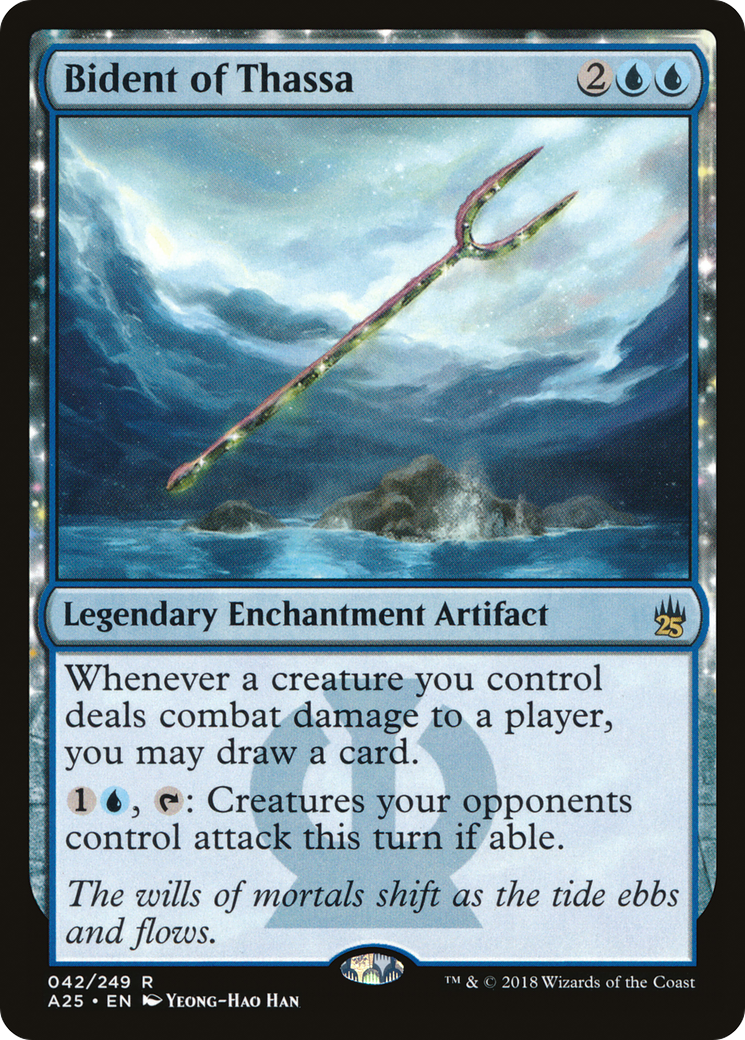 Bident of Thassa (A25-042) - Masters 25: (enchantment) Foil