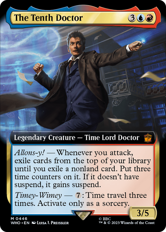 The Tenth Doctor (WHO-446) - Doctor Who: (Extended Art)