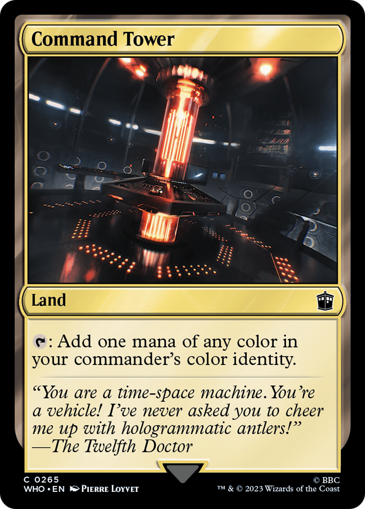 Command Tower (WHO-265) - Doctor Who Foil