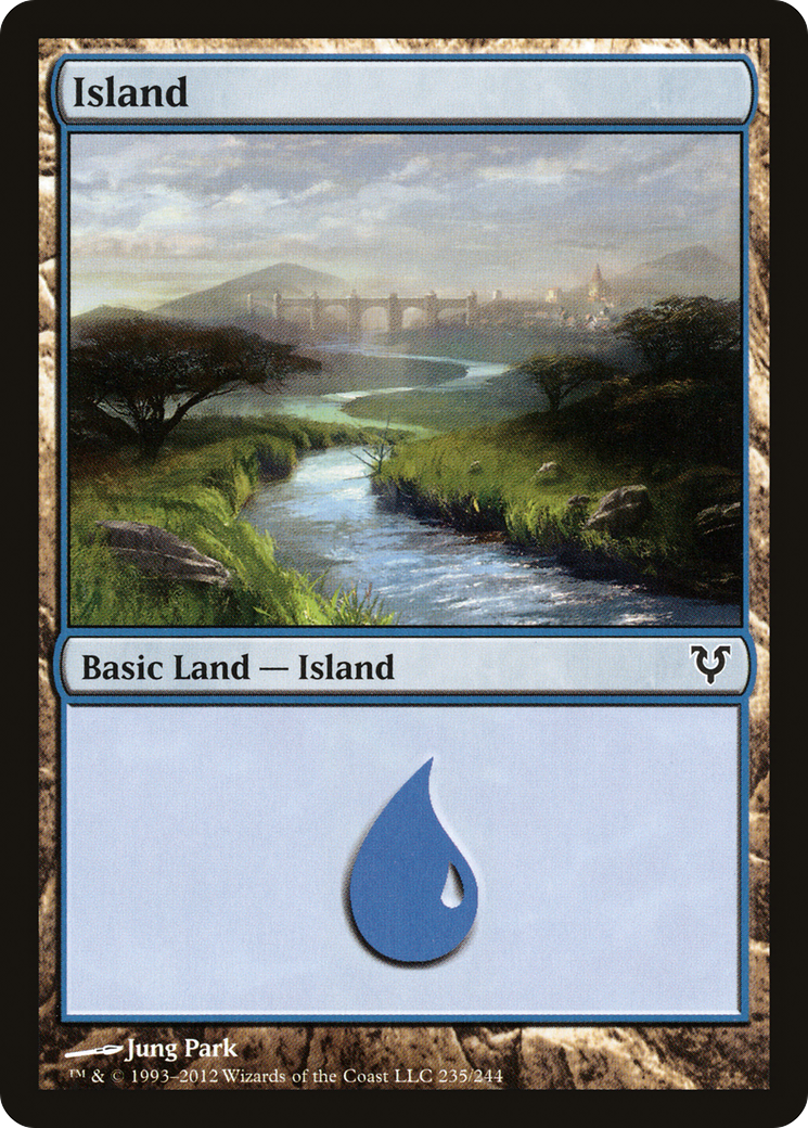 Island (AVR-235) - Avacyn Restored Foil